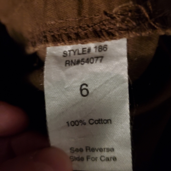 Karen Kane Green Capri Cropped Pants Ankle Zip Size 6 NWOT - Picture 13 of 13